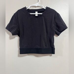 Stori Black Women's Workout Top